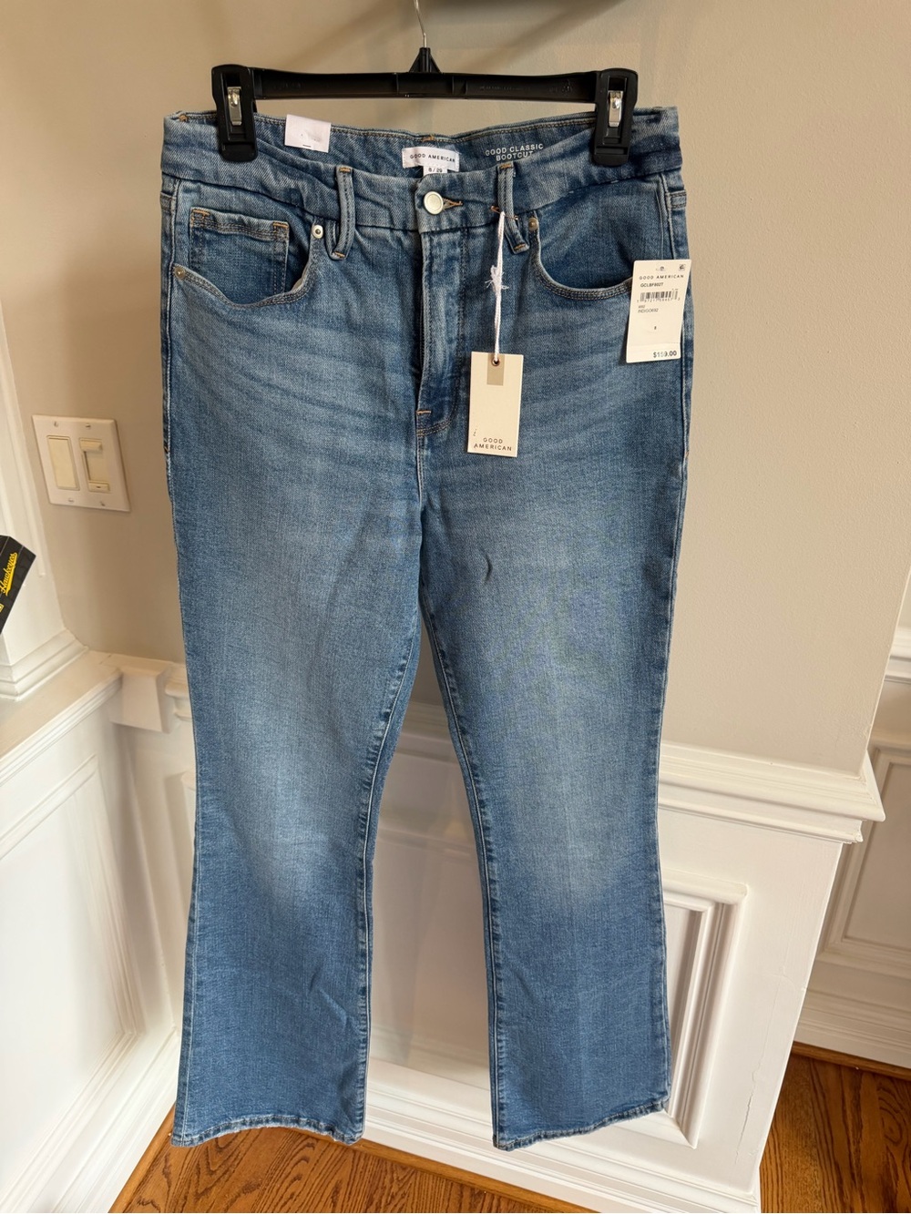NWT Good American Women’s Good Classic Slim Bootcut Jeans